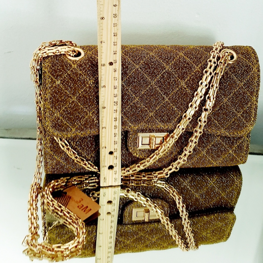 Quilted classic chain bag Golden Goddess 🔥🔥🔥 - Picture 3 of 4